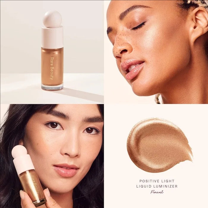 Tidesmit shimmering liquid blush highlighter gel for natural glowing face makeup and radiant contour enhancement