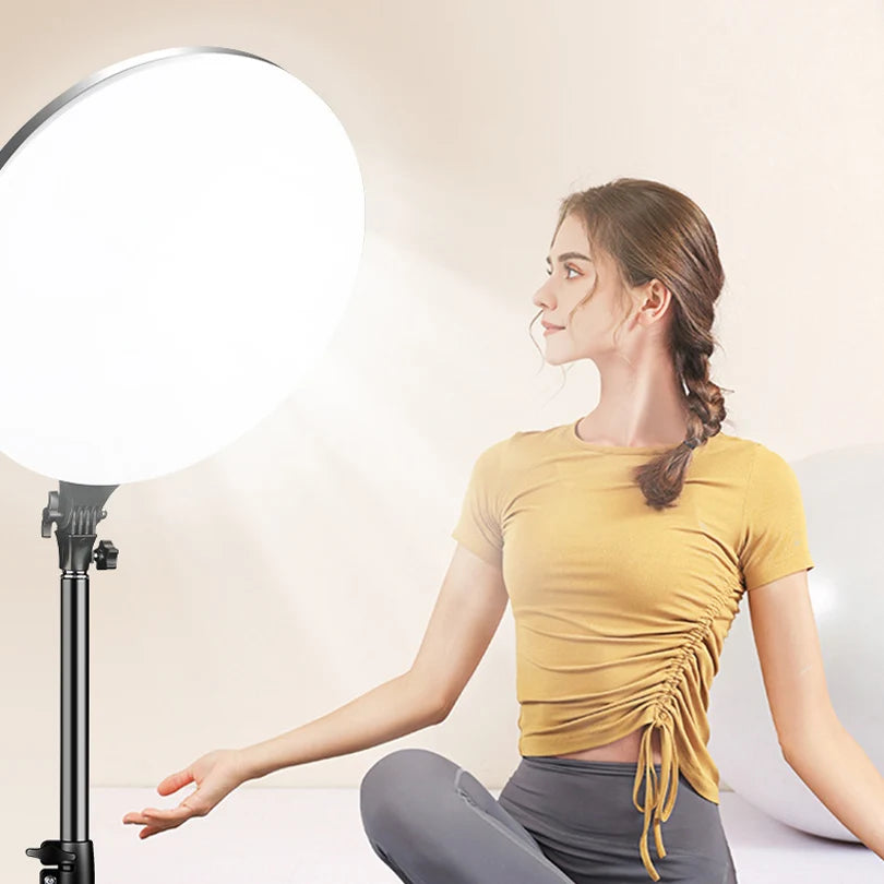 10 Inch LED Ring Light with Tripod Stand - Adjustable Photography Lighting Tidesmit