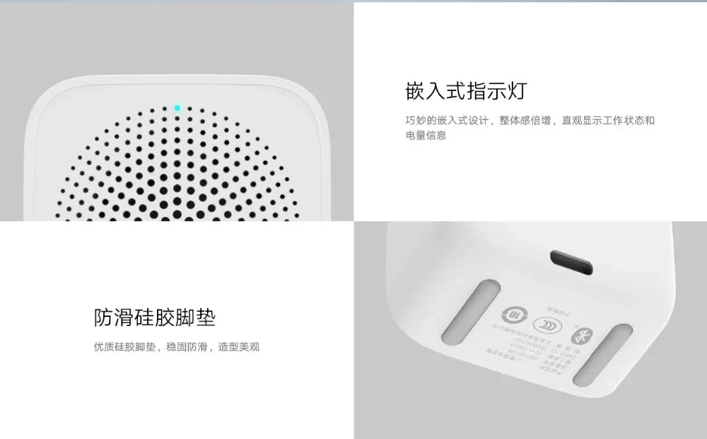 MIJIA XiaoAi Portable Speaker Bluetooth 5.0 Wireless Connection Mini Speaker Charging Speaker Work with Xiaoai Student