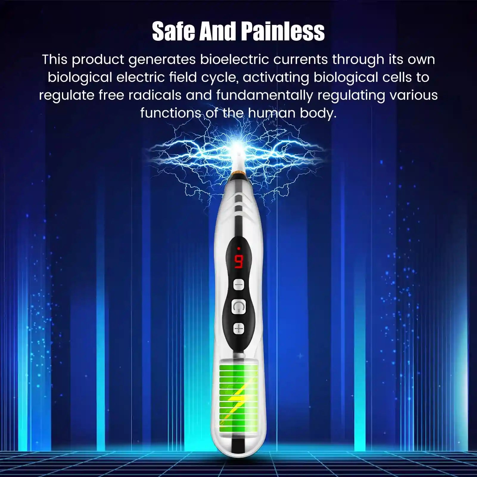 Eye Massage Instrument for Pain Relief - Portable EMS Wellness Device Eye Massage Instrument Tidesmit
