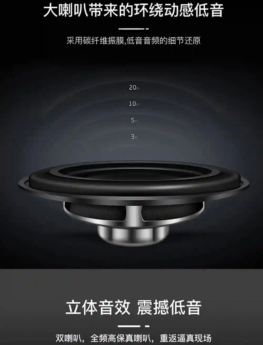 USB Computer Speakers with Stereo Surround Sound for Laptops Tidesmit