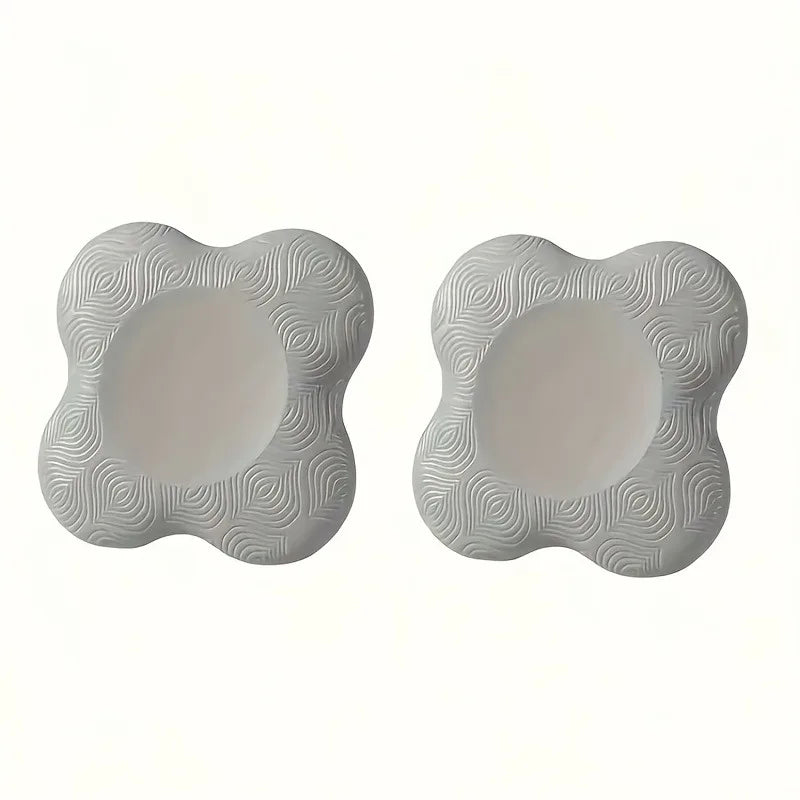 2pcs Thick Non-Slip Yoga Knee Pads for Hard Floor, Pilates & Workout, Joint Support for Squats/Planks/Prayers Exercise Mat