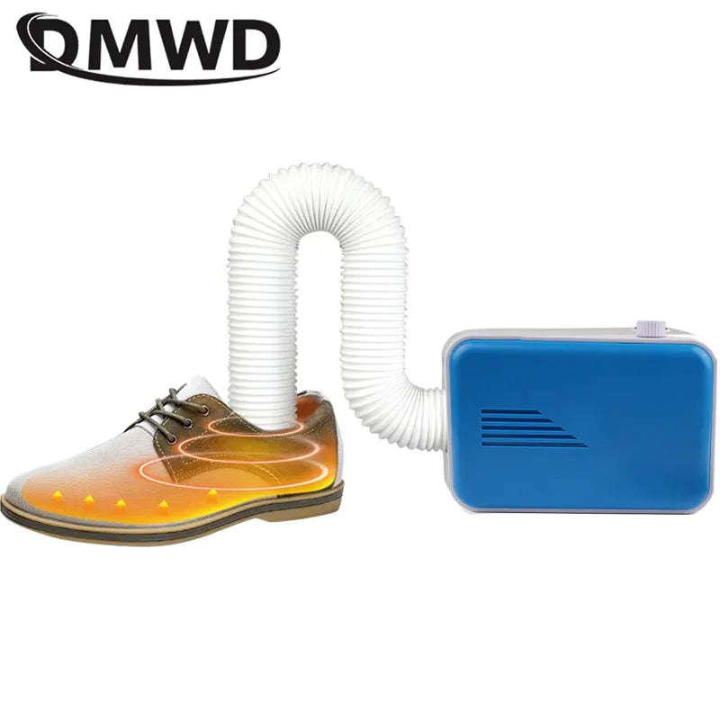 Tidesmit portable clothes dryer and shoes warmer with fabric bag, featuring timing function for drying laundry.