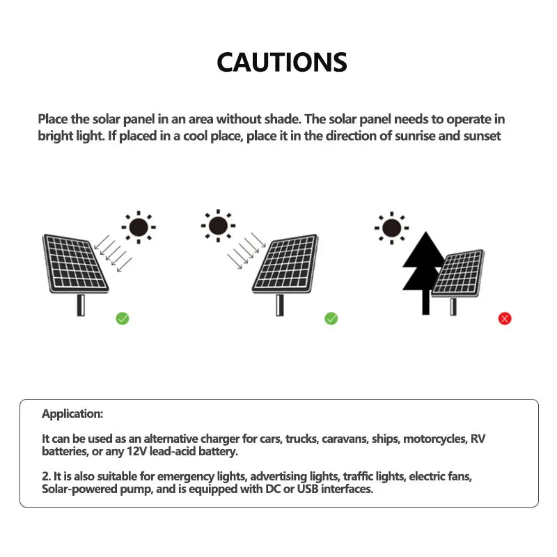 300W500W Solar Panel Kit Complete12V Polycrystalline USB Power Portable Outdoor Rechargeable Solar Cell Solar Generator for Home