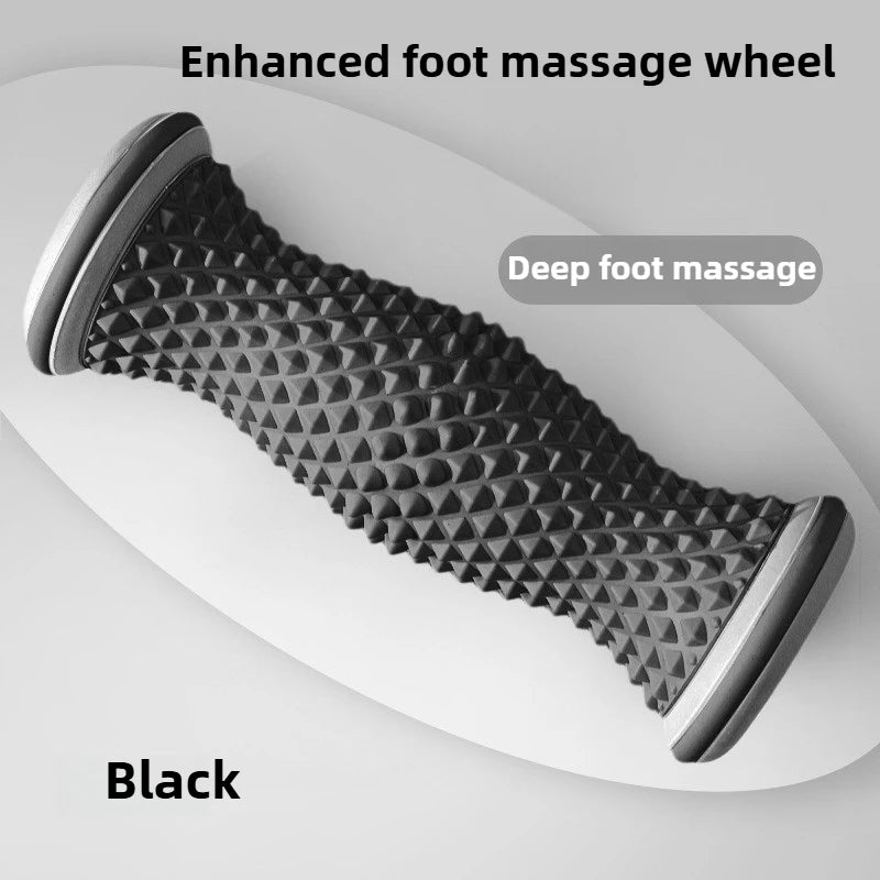 Foot Massager Roller for Plantar Fasciitis Relief - Portable Blue Tidesmit Back Massage Instrument black Tidesmit