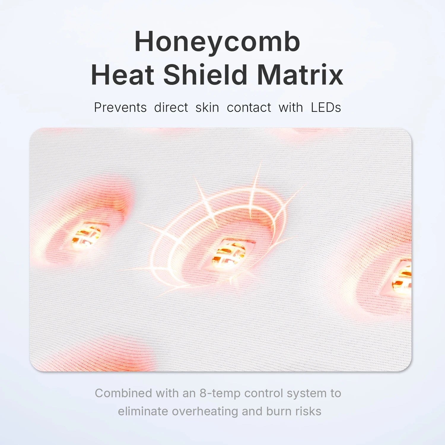 Hello Face LED Light Therapy Mask 78x30 cm Large Pad 720 Chips Infrared Light Therapy Skin Care Machine for Facial Body skincare
