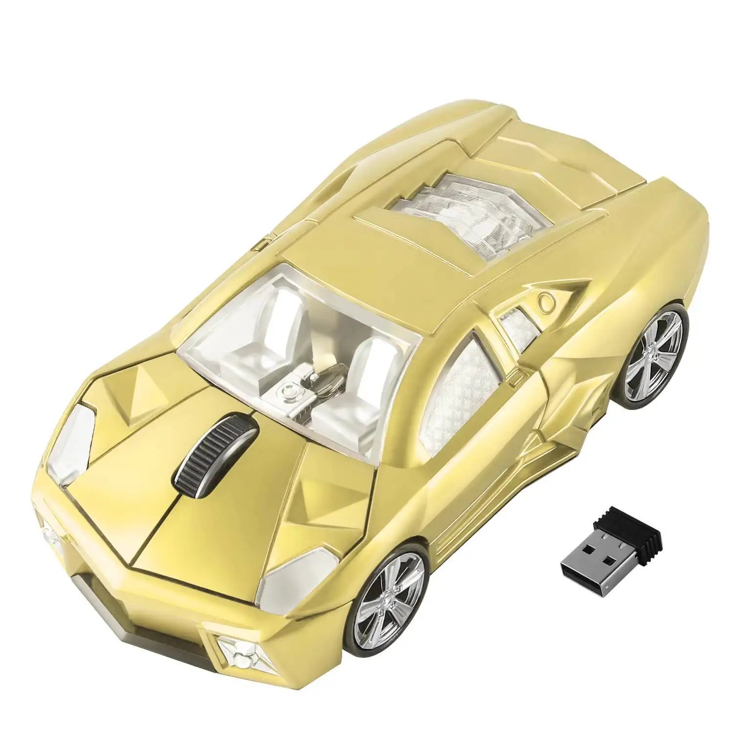 Portable Multiple Vehicle-Shaped Wireless Mouse Ergonomcis Mute Keys Optical Mause For Desktop Notebook Accessories Kids Gifts