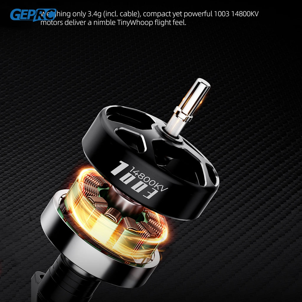GEPRC DarkStar16 1.6 Inch FPV Freestyle Drone – O4 Pro System Tidesmit