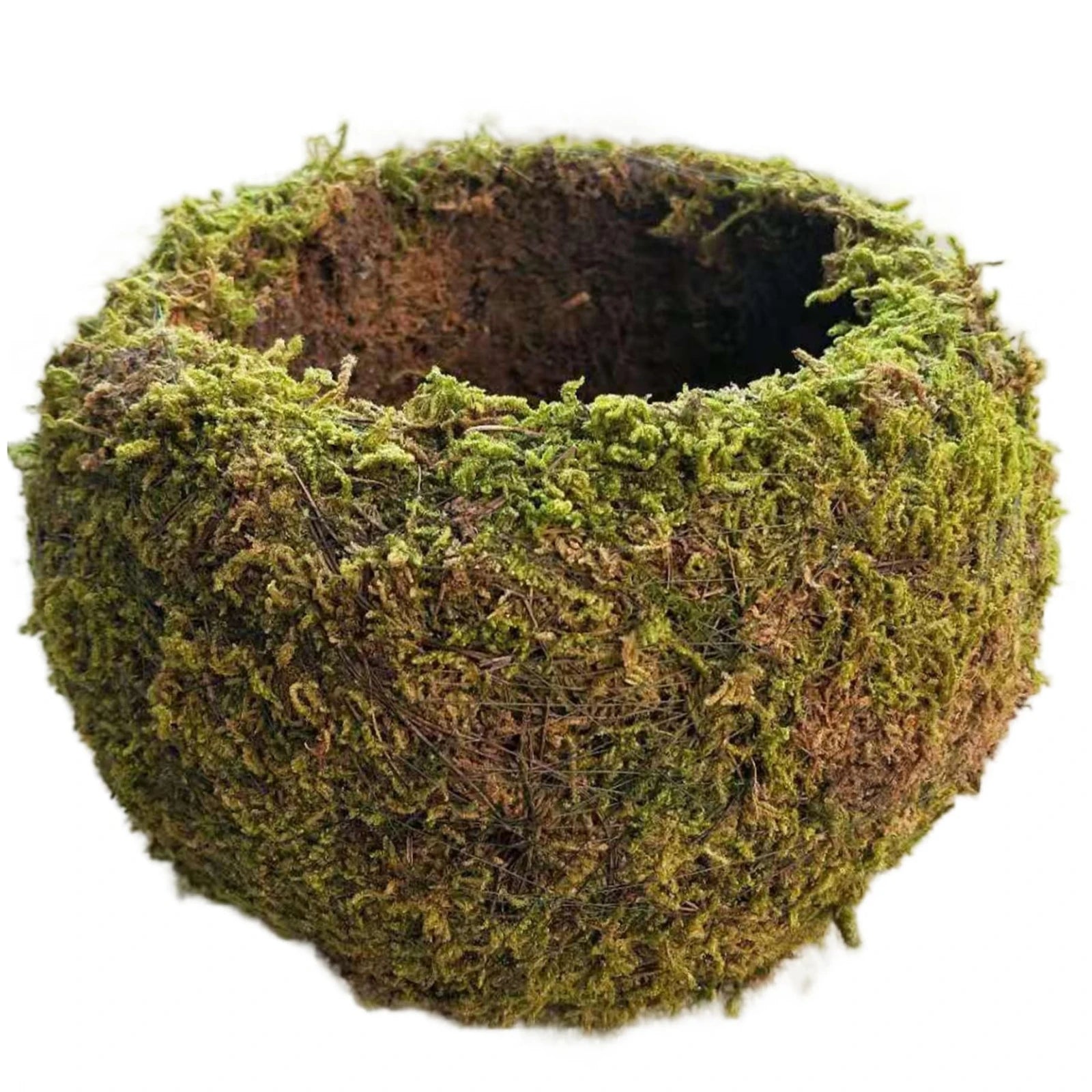 Handmade Moss Ball Planter Large 15cm Artificial Succulent Container Creative Home Gardening Desktop Bonsai Pot