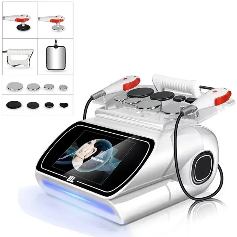 448kHz Tecar Therapy Machine for Deep Tissue Pain Relief & Slimming Body Shaping Massage Equipment Tidesmit
