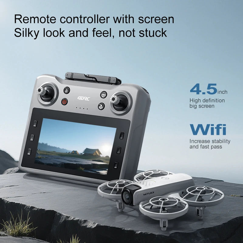 GPS Drone with 8K Camera - Foldable Aerial Quadcopter by Tidesmit Tidesmit