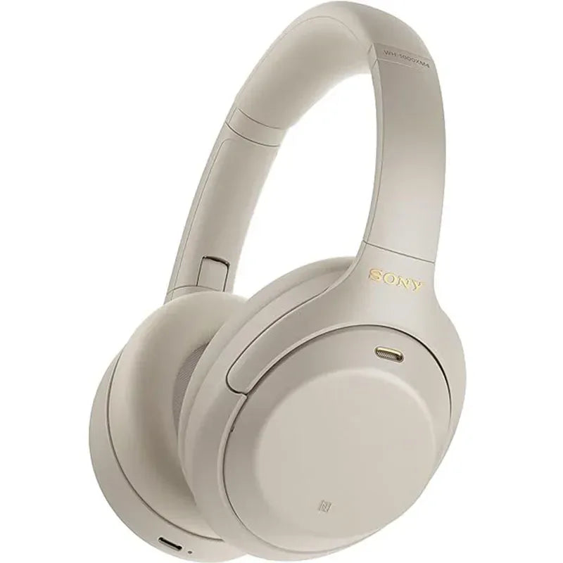 SONY WH-1000XM4 Wireless Noise Canceling Headphone Multi-point Bluetooth Connection Built-in microphone Fast charging NFC BT5.0 Silver spain Tidesmit