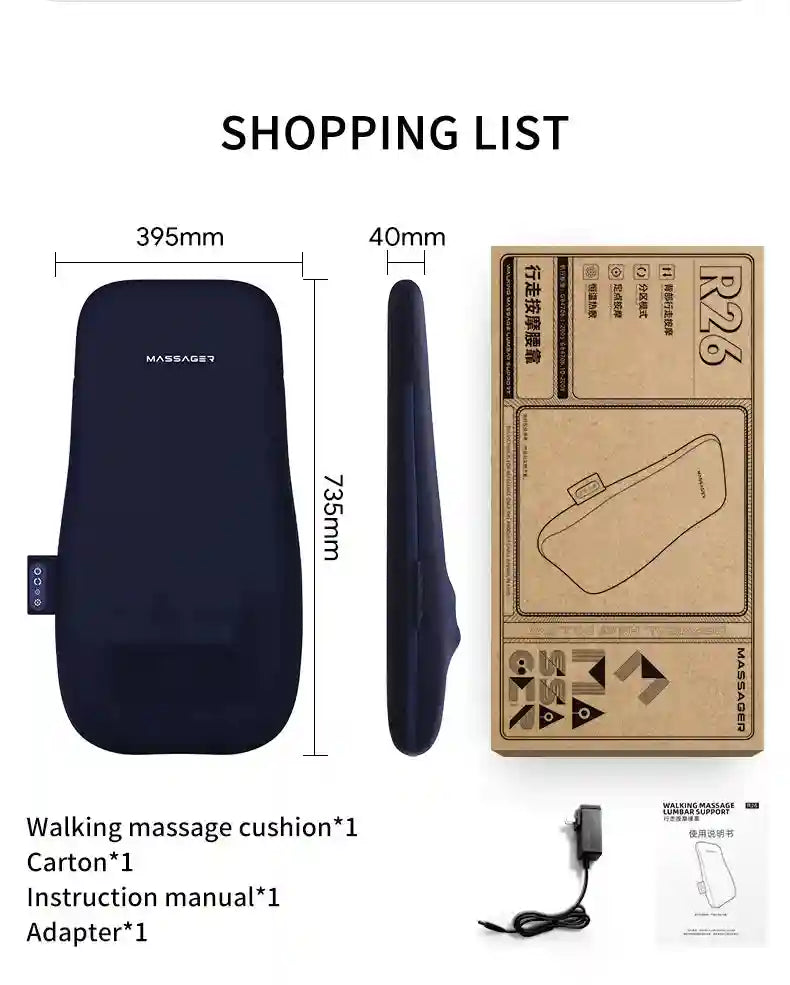 Electric Massager with Heat for Deep Tissue Muscle Relief - Tidesmit Massage Roller Tidesmit