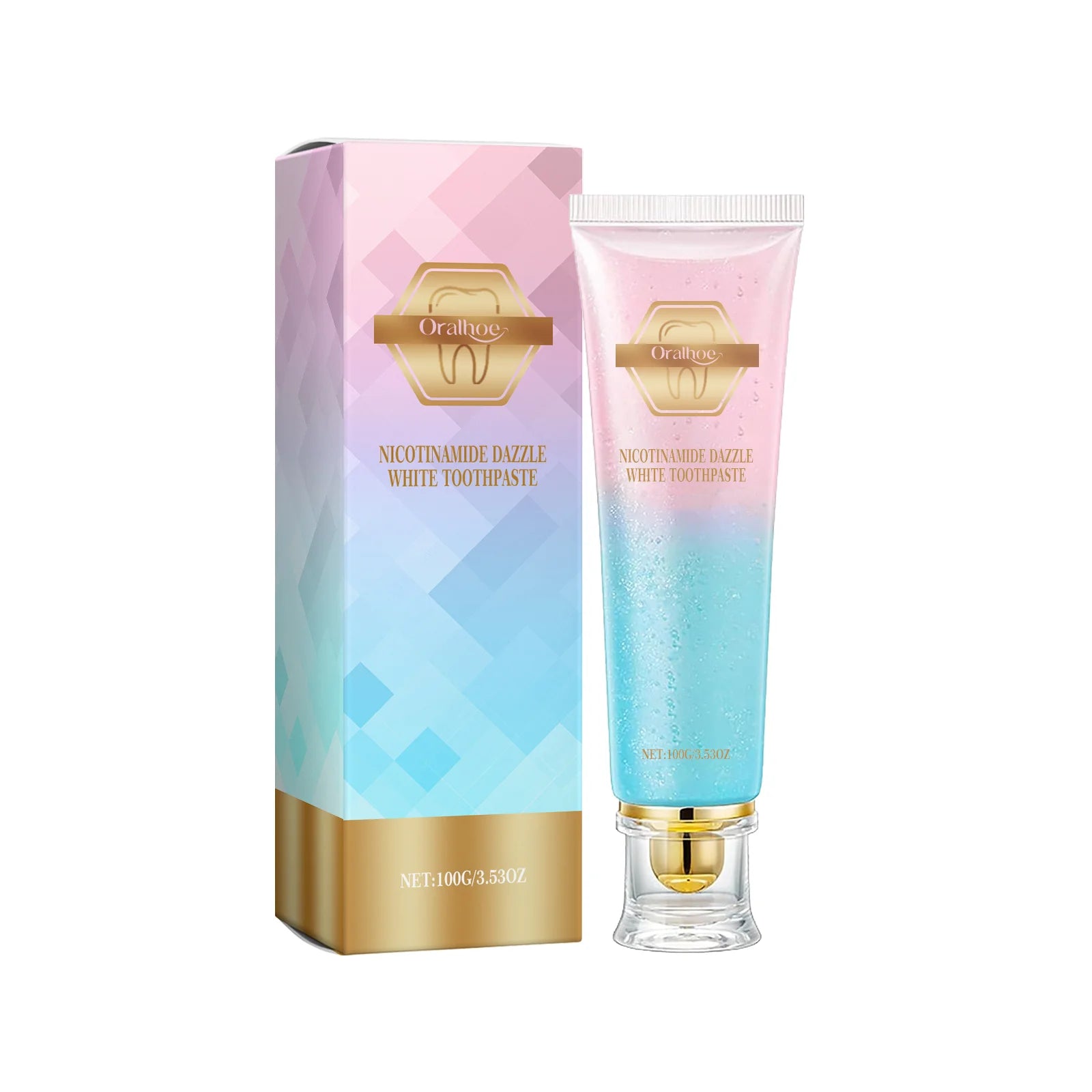 Tidesmit Niacinamide whitening toothpaste for deep stain removal and fresh breath gum soothing oral care