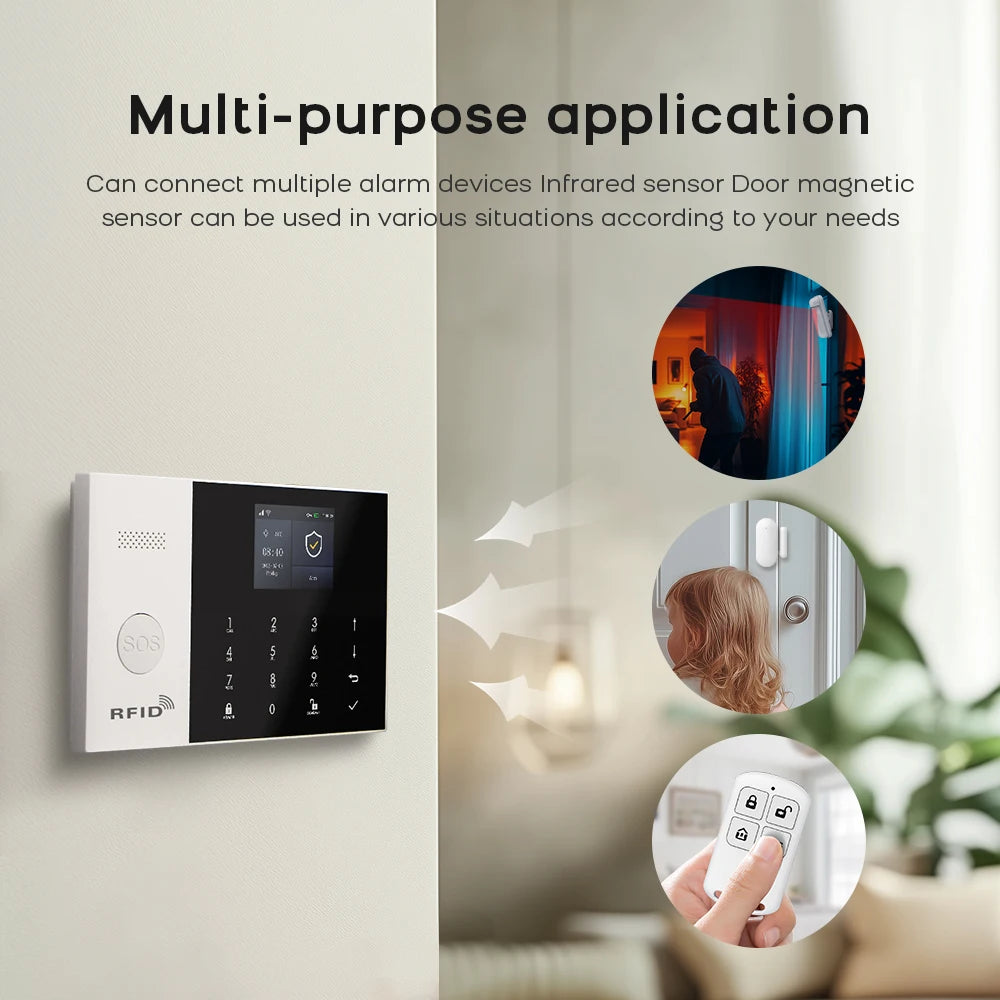 WiFi GSM Smart Home Alarm System - Tuya Security Kit by Tidesmit Tidesmit