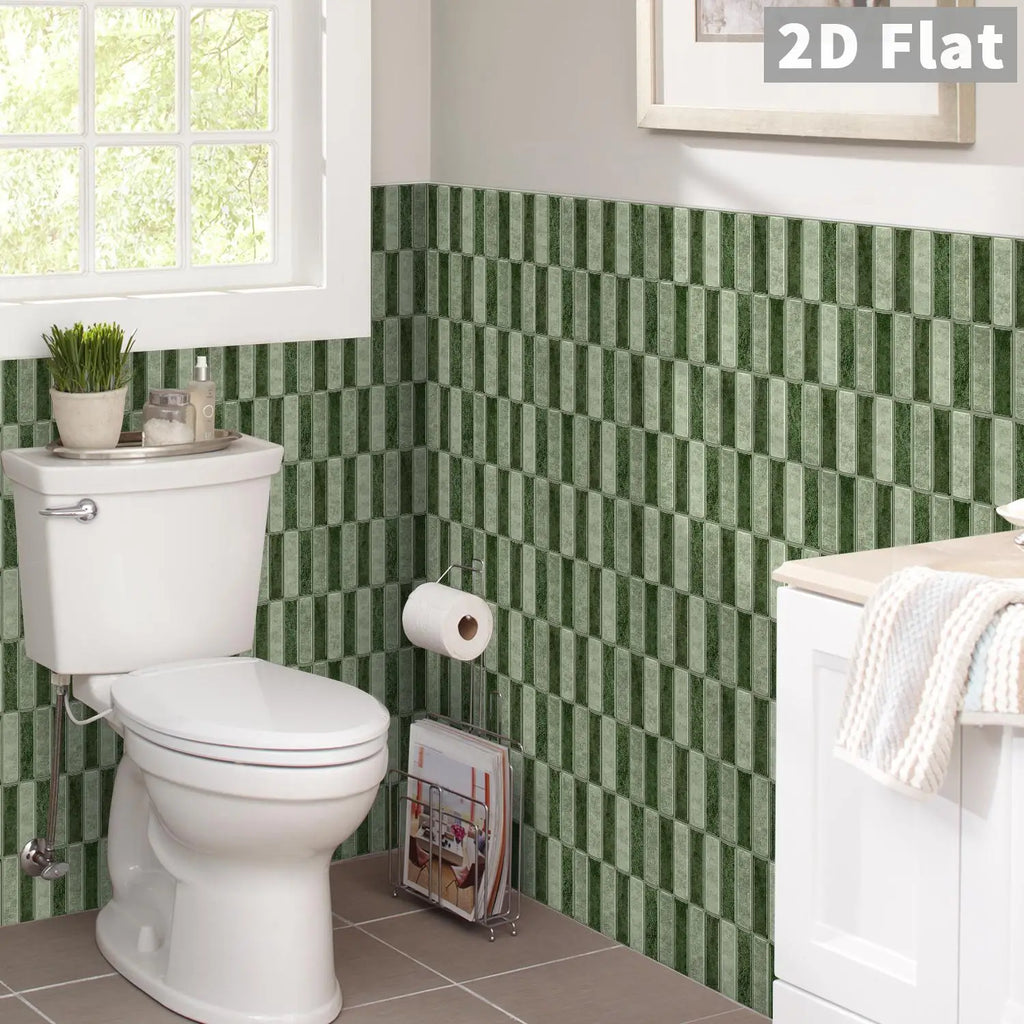 Peel-and-stick self-adhesive tile stickers Self-adhesive tile decals Kitchen and bathroom backsplash decoration Bedroom decor