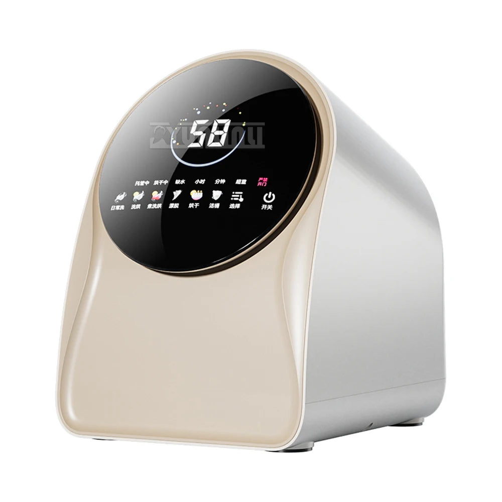 Tidesmit automatic mini wall mounted underwear washing and drying machine showing compact laundry appliance features