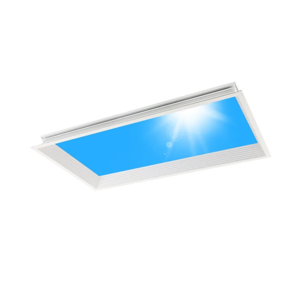 Smart Sky LED Ceiling Lamp Ultra Thin Artificial Sun Blue Sky Light PC Aluminum Simulated Daylight Kitchen Bathroom Home Decor