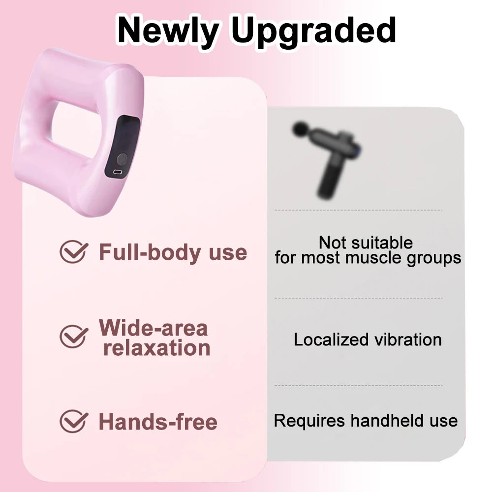 Electric Body Fascia Massage Ring for Deep Tissue Muscle Relief Back Massage Instrument Tidesmit