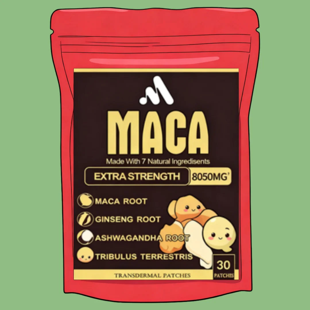 Ashwagandha Maca Ginseng Root Transdermal Patches for Men & Women 30 Patches