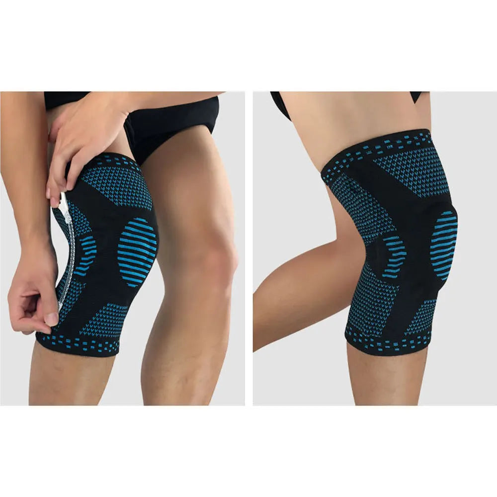 Professional Compression Knee Brace Support Protector For Arthritis Relief, Joint Pain, ACL, MCL, Meniscus Tear, Post Surgery