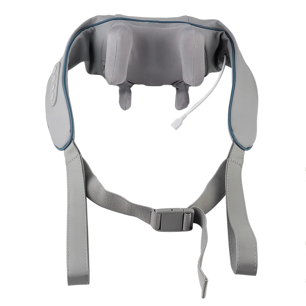 Back Massager Shawl with Heat - Rechargeable Deep Tissue Relief Device Back Massage Instrument Tidesmit