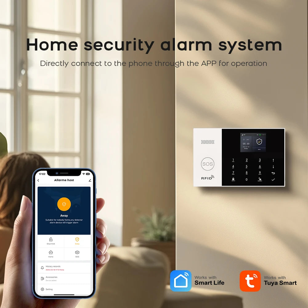 WiFi GSM Smart Home Alarm System - Tuya Security Kit by Tidesmit Tidesmit