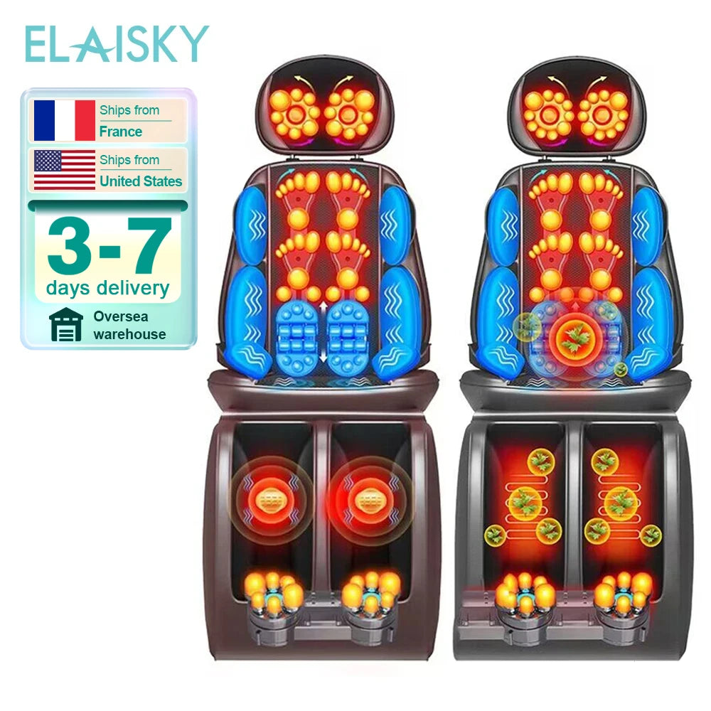 Full Body Electric Massage Cushion with Heat Therapy - Tidesmit Massage Cushion Tidesmit