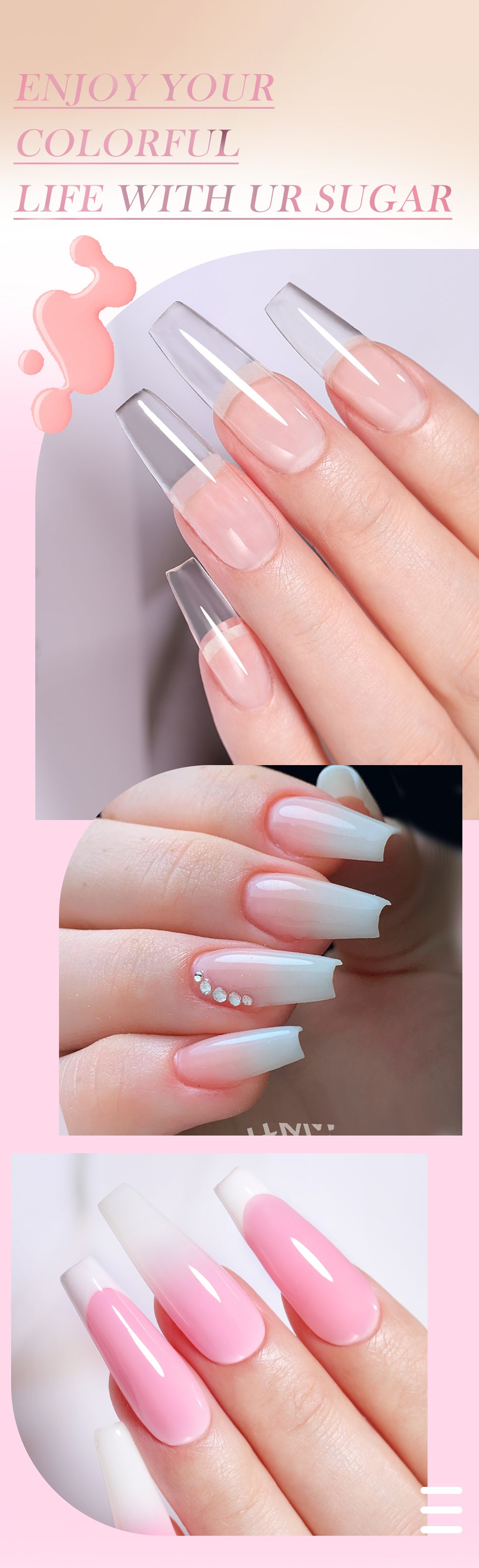 Extension Nail Gel for PMU Machines - Durable Construction Polish Permanent Makeup Machines Tidesmit
