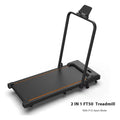 Formill FT51/FT50/FT52 Treadmill 2 In 1 Walking Running Treadmill 0.75-2.5HP Foldable Under Desk Treadmill38*95cm Running Area With Armrest LED Display Oil Drip Hole Indoor Home Gym Exercise Machine