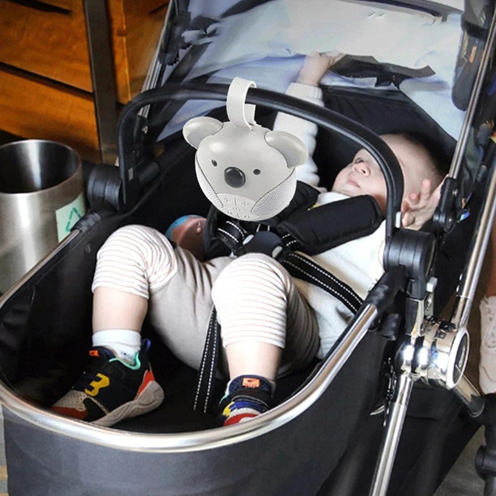 Baby White Noise & Lullaby Sound Machine,Baby Sound Machine,Portable BabySoother, Stroll & Go, Owl,Portable White Noise Machine