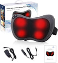 Shiatsu Neck and Back Massager with Heat - Deep Tissue Muscle Relief Massage Cushion Tidesmit