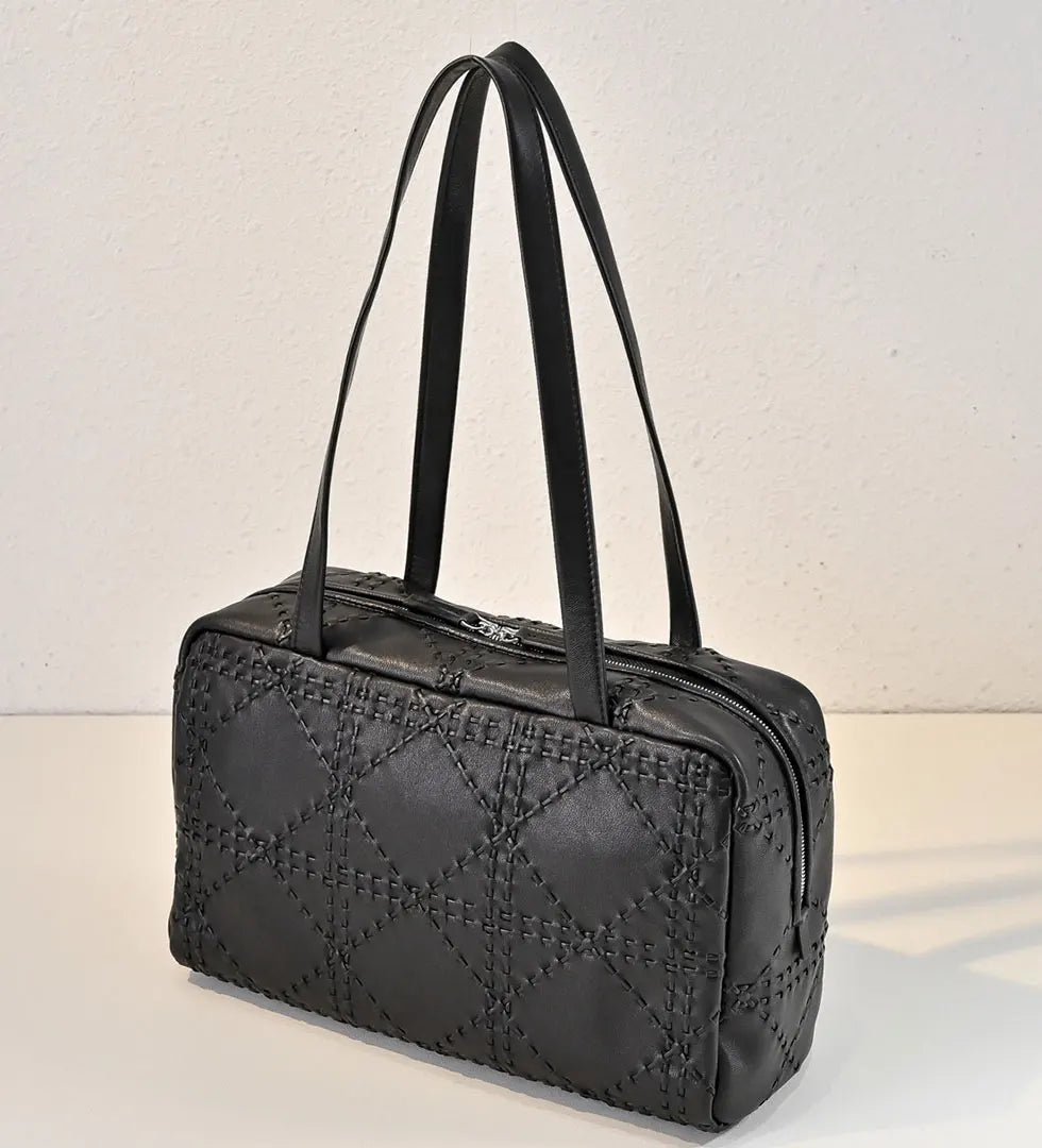 2025 autumn and winter new leather totem handmade bowling bag sheepskin shoulder bag high-quality sheepskin crossbody bag