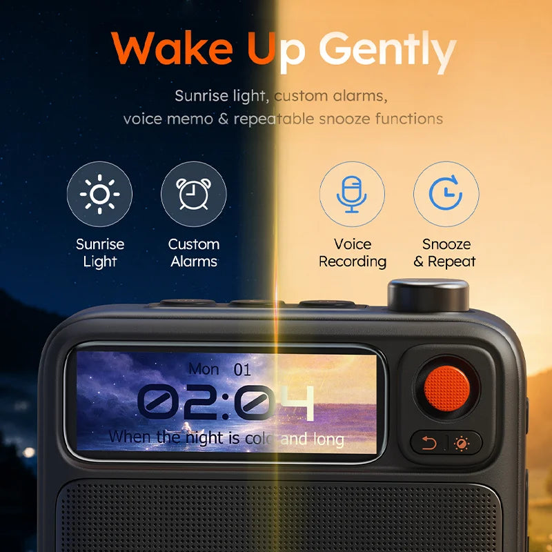 Divoom Flowtoo Smart White Noise Machine with Night Light APP Control Sleep Aid Projector for Bedroom Decor Gift