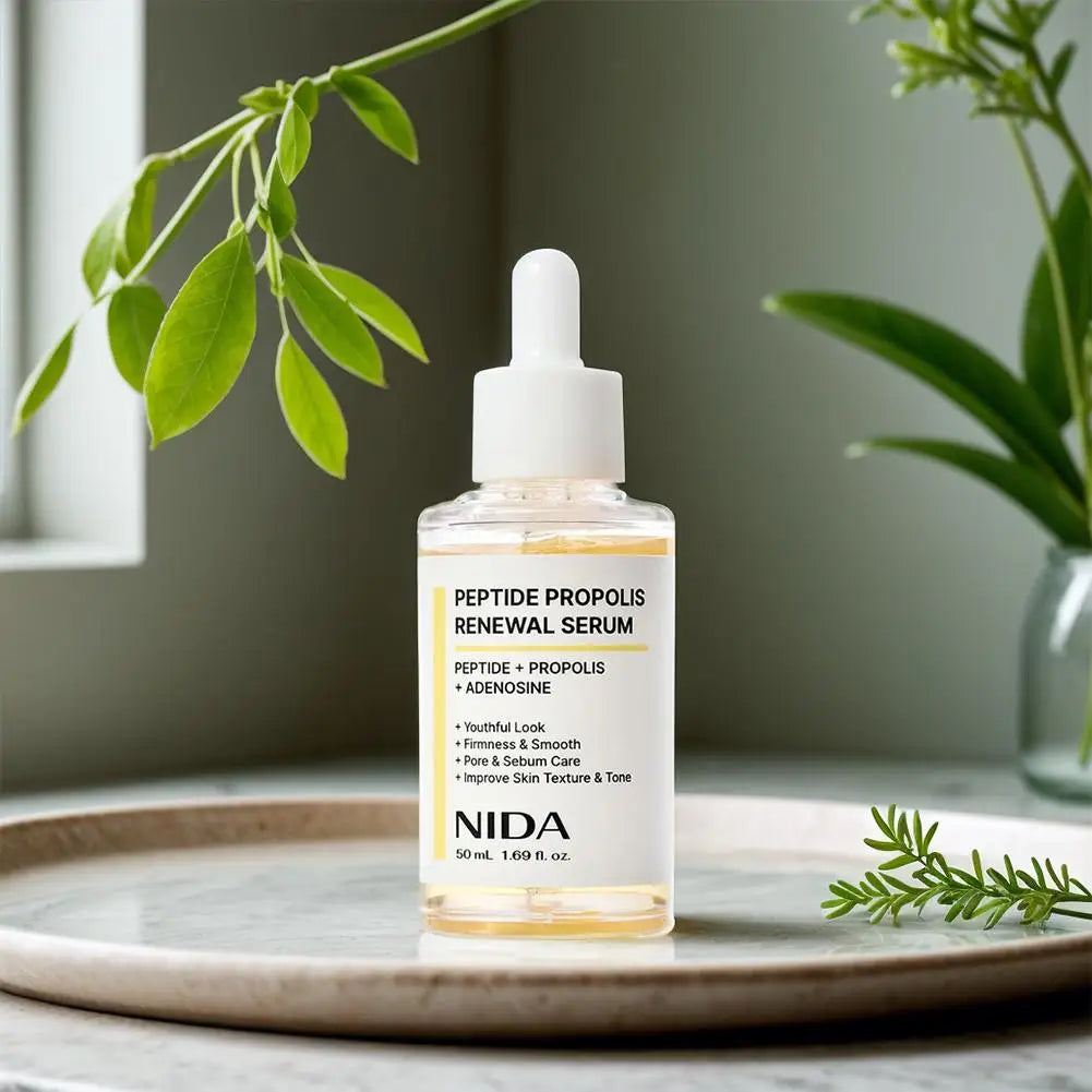 NIDA Propolis Peptide Facial Serum Nourishing Moisturizing Serum Face Original Skin Care Rejuvenation Firming&Smoothing Cream