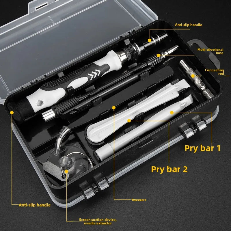 115 Pcs Precision Disassembly Repair Tool Kit Professional Screwdriver Torx Screw Tools Hardware Kit Watch Computer Mobile Phone