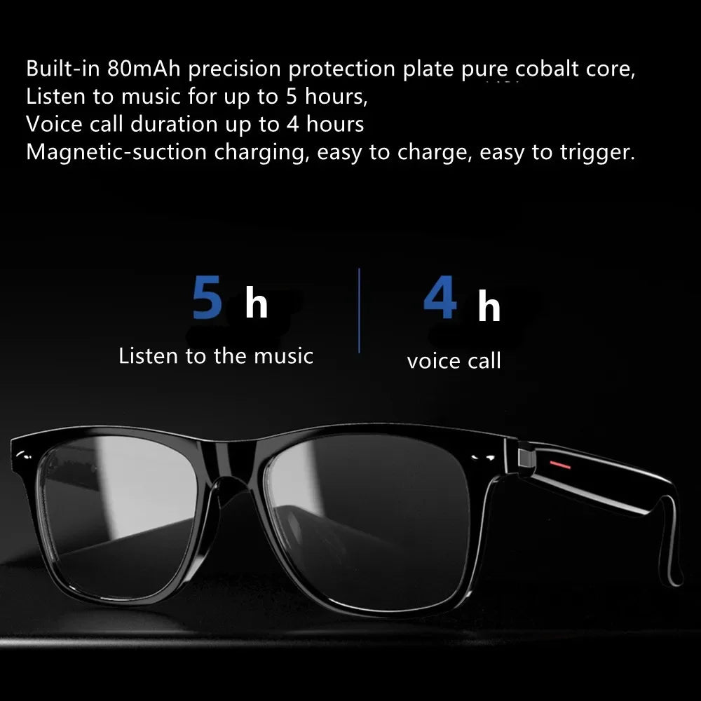 Smart Audio Sunglasses with Voice Translator – Bluetooth 5.0 Wireless Tidesmit
