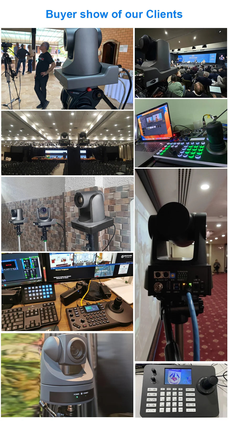 Runpu 4K60FPS NDI Camera POE 12X 20X Zoom AI Tracking PTZ Camera SDI HDMI USB POE IP Conference Camera for Church Live Streaming