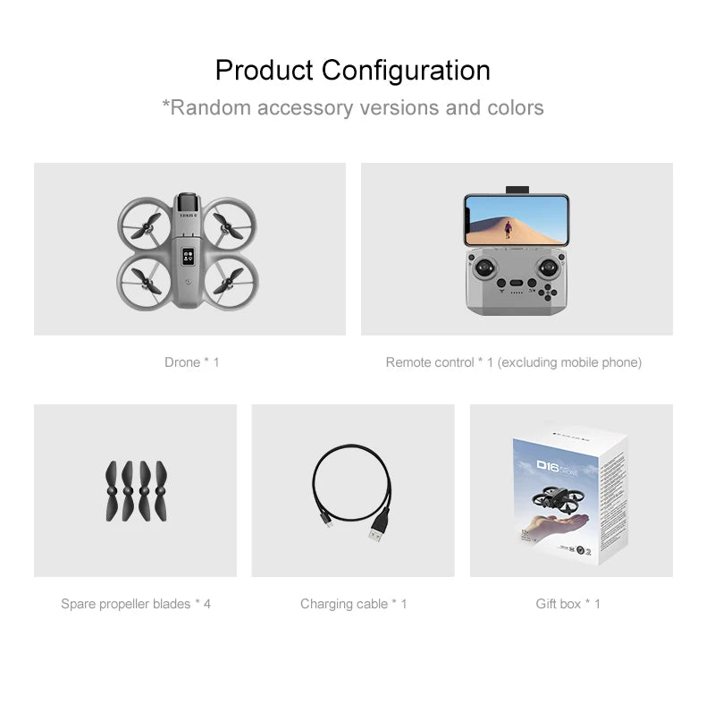 Mini GPS Camera Drone with 8K Dual Lens & Obstacle Avoidance Tidesmit