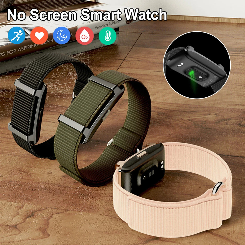 HY Digital No Screen Smart Watch Bracelet Sports Fitness Tracker Health Heart Rate Sleep Monitor Outdoor Smart Wristband