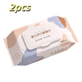 80pcs/bag New Multipurpose Baby Wet Wipes Large Size Gentle Cleaning Cleaning Wipes Soft Texture Wet Wipes Paper Baby Care
