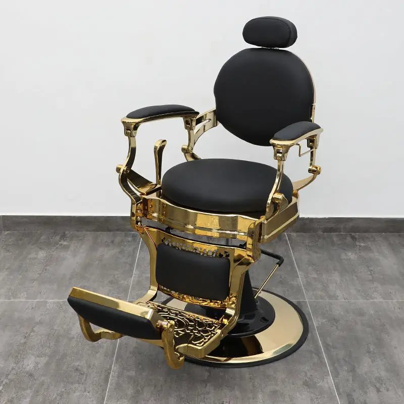 Professional Reclining Barber Chair for Hair Cutting and Shaving Massage Chairs Tidesmit