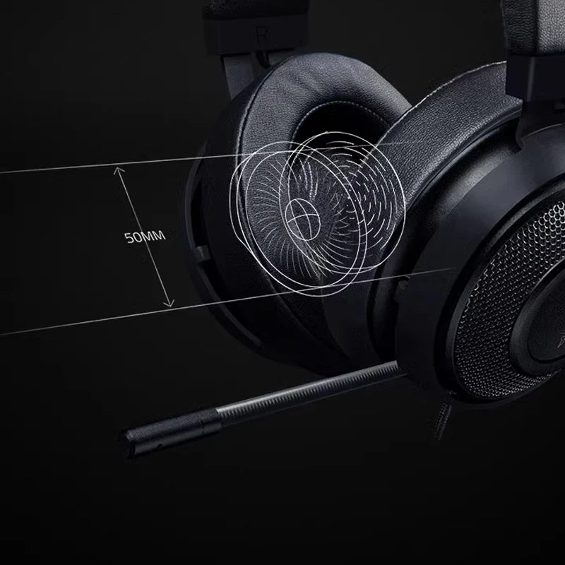 Kraken Pro V2 Over-Ear Headphones with 7.1 Surround Sound and Low Latency Tidesmit