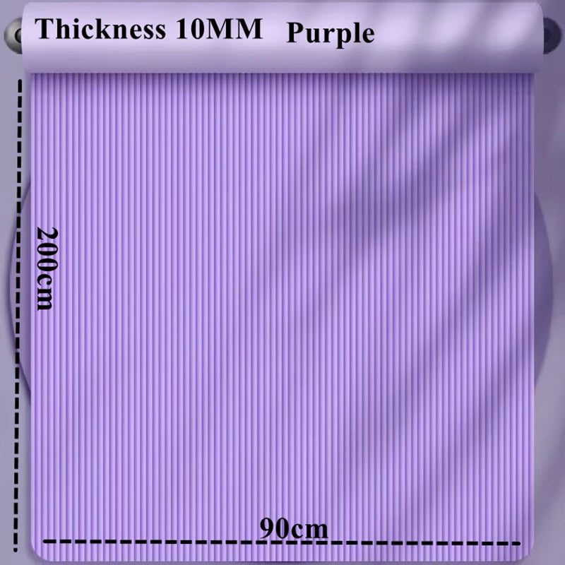 Widening By 90cm Yoga Mat Length 200cm Moisture-proof Outdoor Non-Slip Durable Camping Picnic Mat Exercise Gym Fitness Workout