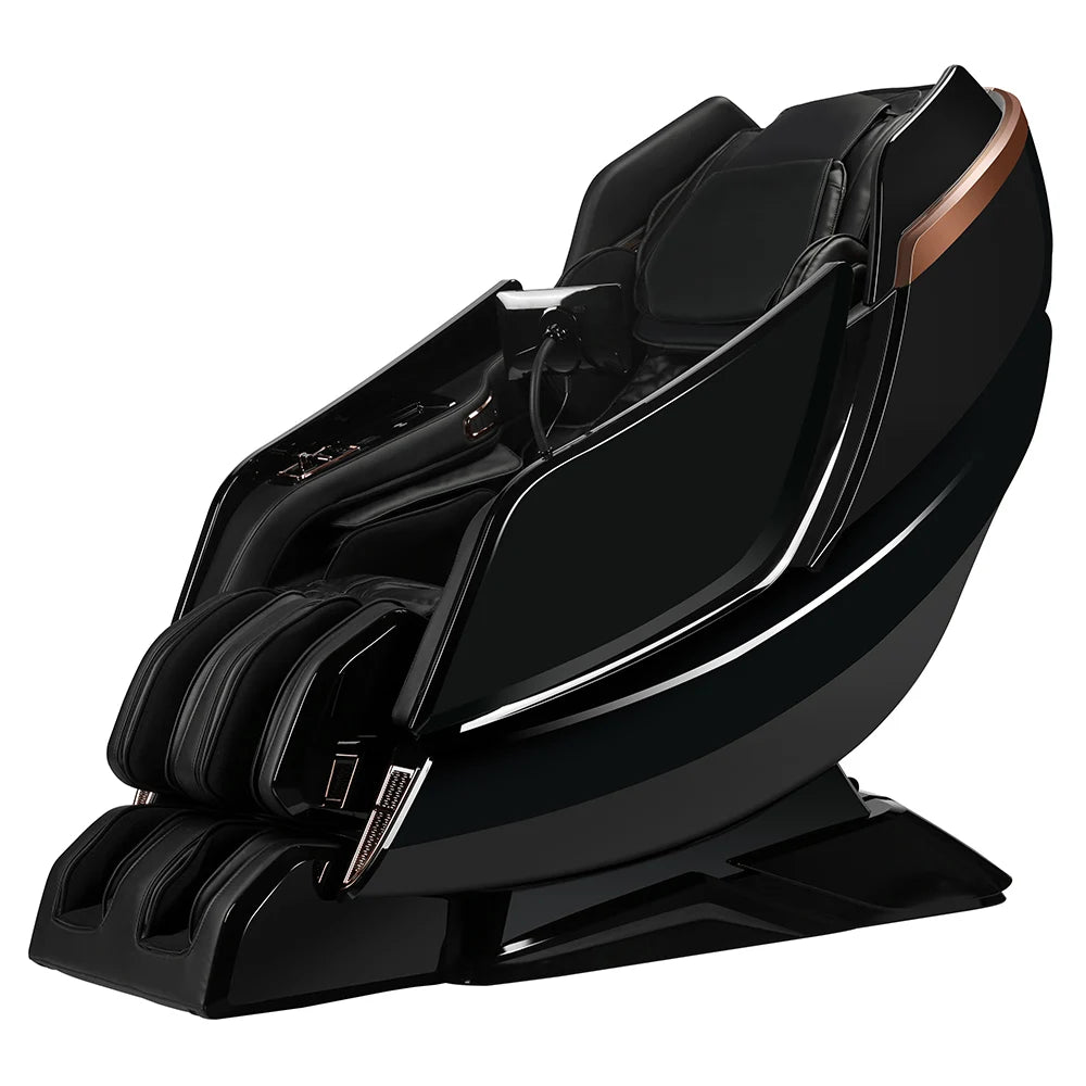 Full Body Shiatsu Massage Chair - 24 Programs with Bluetooth & Heat Body Shaping Massage Equipment Black China Mainland