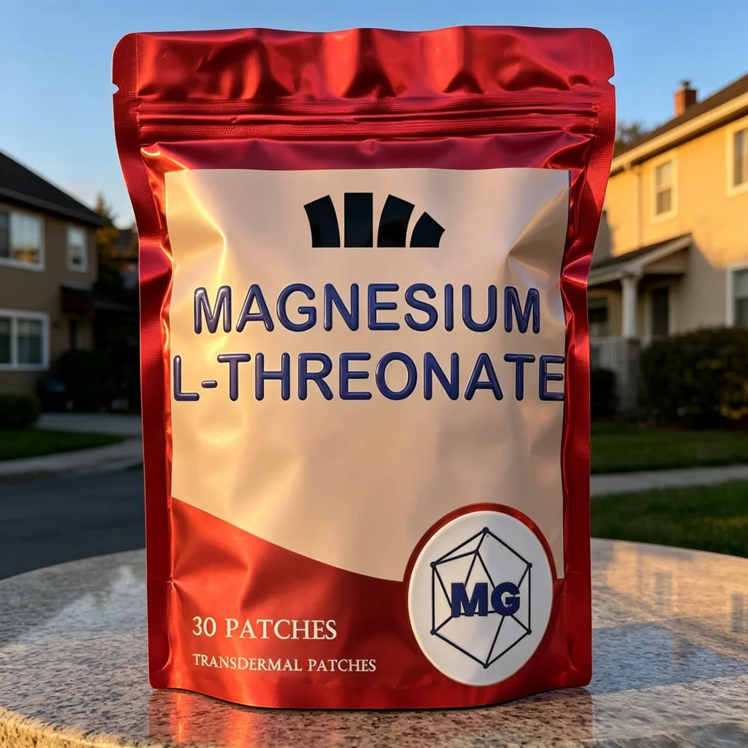 30 Patches Magnesium L-threonate With Vitamin C,vitamin D3 Transdermal Patches