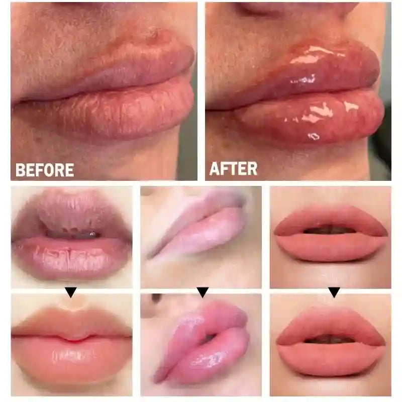 Lip Plumper Serum Instant Volume Hydrating Gloss - 8ml Cruelty-Free Lip Care Tidesmit
