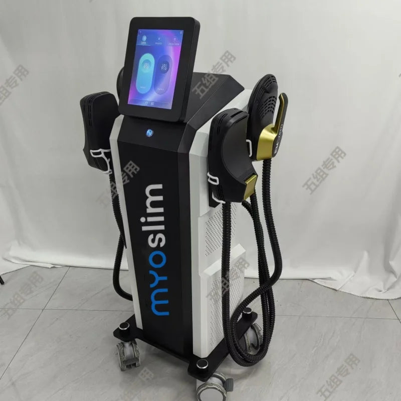 EMS Muscle Sculpting Machine | 6500W RF Body Toner by Tidesmit Body Shaping Massage Equipment 4 handles RF 1 Tidesmit