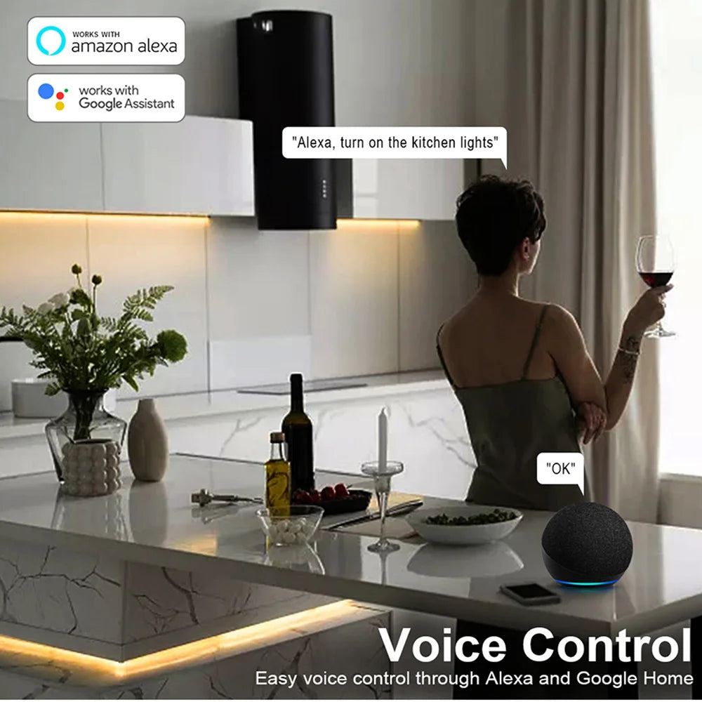 Wifi Bluetooth COB LED Neon Strip Light Wall Touch 23key Remote Control 220V Dimmer Power Kit 5m 10m 20m 0.5m 240LED/m Flex Lamp