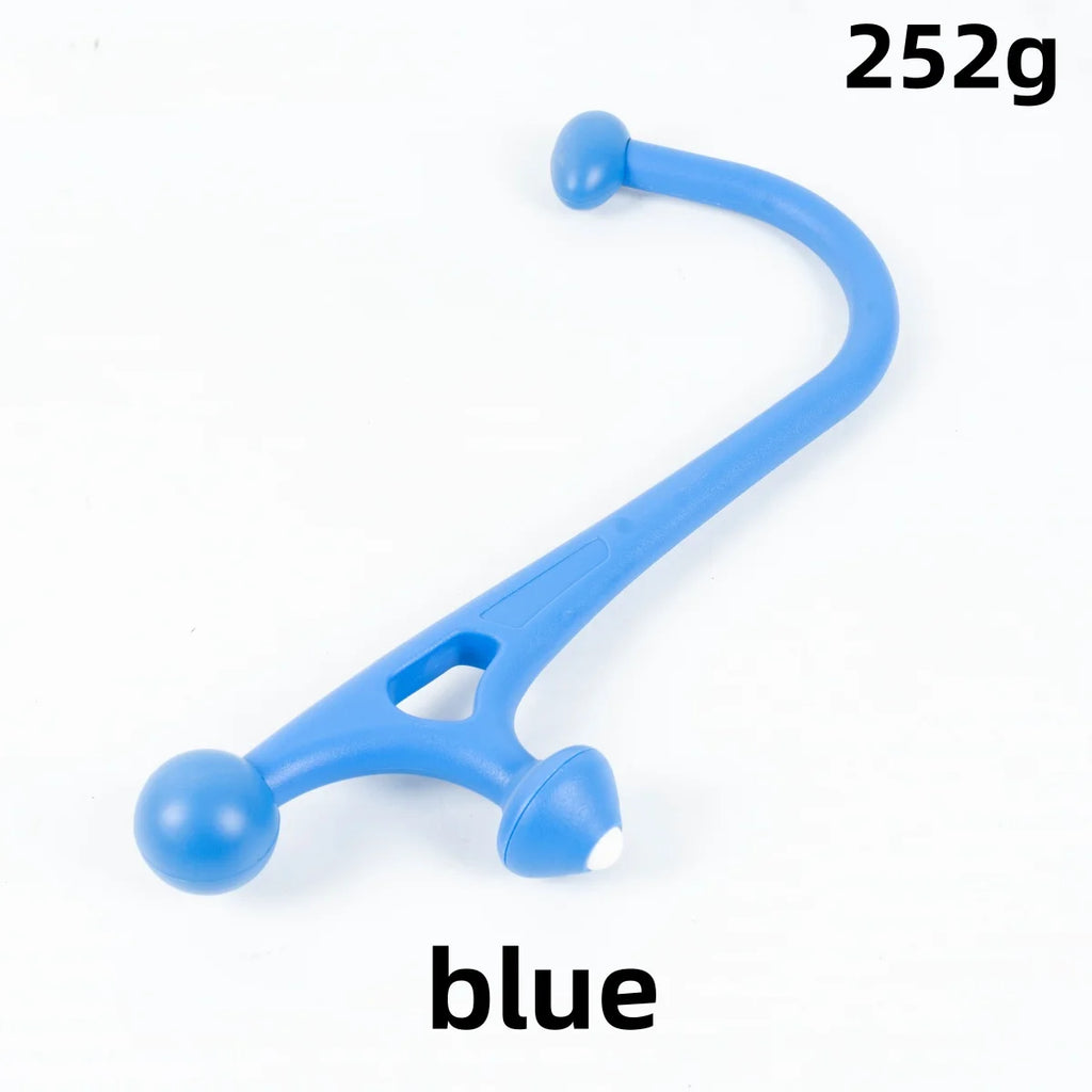 Trigger Point Back Massager - Portable Deep Tissue Muscle Relief Tool Back Massage Instrument BLUE-1PC Tidesmit